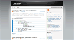 Desktop Screenshot of blog.iharder.net